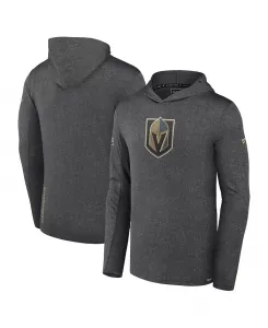 Мужская серая толстовка Vegas Golden Knights Authentic Pro Lightweight Pullover Hoodie Fanatics