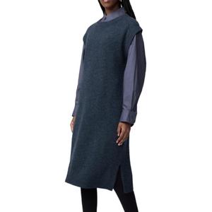 U Collection FW25 Женское платье без рукавов UNIQLO, синий