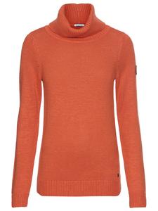 Kangaroos Оранжевый меланжевый свитер с высоким воротником