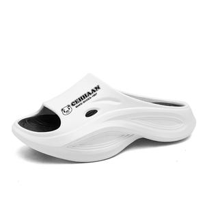 Сандалии-слайдеры с противоскользящей амортизацией для мужчин KLAOSD, Black