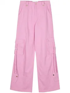 Джинсы прямого кроя Blugirl, розовый