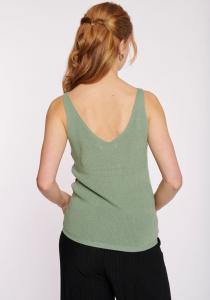 Вязаный топ Hailys Eb44by, светло-зеленый