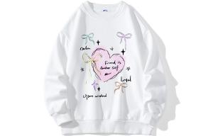 Свитшот Unisex WARRIOR, белый (с флисовой подкладкой)