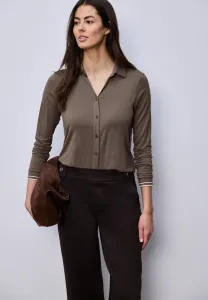 Топ с длинными рукавами Street One, Braun