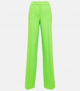 Прямые брюки Blumarine, Verde Fluo