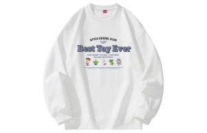 Свитшоты Unisex Crew Neck Moderate Heavyweight Disney, белый fleece-lined