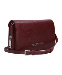 Коричневая сумка с клапаном для женщин Valentino, красный