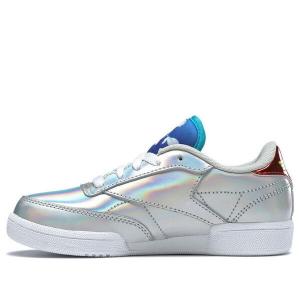 Кроссовки wonder woman 1984 x club c 85 'air flight' Reebok, серебряный