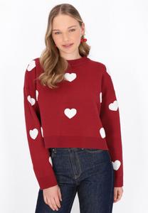 Джемпер myMo Jumper, Wine Red/Dark Red