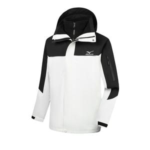 Ветровка Unisex Mizuno, белый/черный
