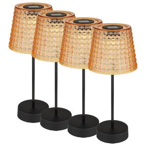 Globo Lighting Уличный светодиодный светильник с эффектом кристалла, черный