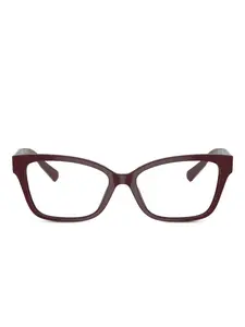 Очки в прямоугольной оправе Tiffany & Co, красный