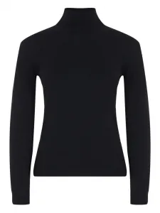 Трикотаж с высоким воротником Gran Sasso, черный