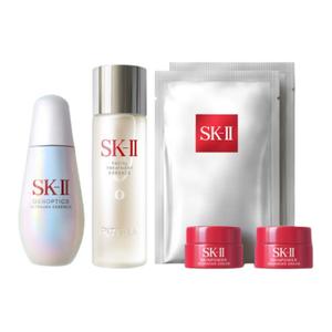 SK II набор Photon Little Bulb Clear Essence Lotion для ухода за кожей успокаивающий увлажняющий комплект из шести предметов SK-II