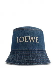 Джинсовая панама Loewe, синий