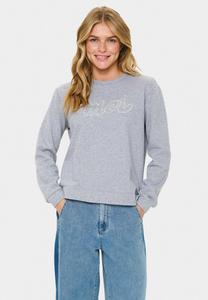 Толстовка Saint Tropez MOARRYSZ, Frost Gray Melange/Light Grey