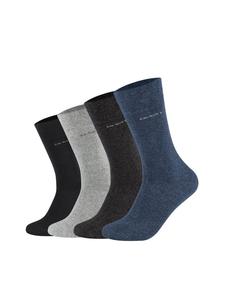 Camano Мягкие носки Ca-Soft в подарочной коробке, 4 штуки, цвет джинсовый меланж