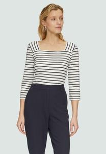 Топ с длинными рукавами s.Oliver BLACK LABEL, молочный