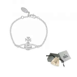 Браслет с орбитальной табличкой Vivienne Westwood