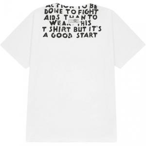 Графическая футболка MM6 Maison Margiela, белый