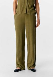 Брюки OBJSANNE Object, оливковый