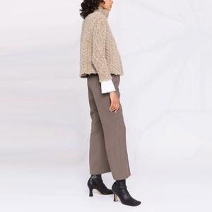 Кашемировый свитер женский хаки Maison Margiela