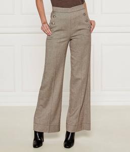 Брюки Flare fit Marella, серый