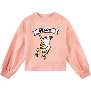 Детский свитшот KENZO, розовый