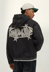 Джинсовая куртка Bershka, Black