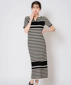 Вязаное платье поло Noela, цвет Mix 1