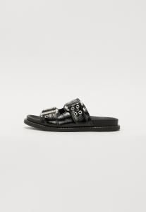 Тапочки AGENT - Mules Steve Madden, черный