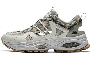 Пляжные сандалии унисекс зеленый белый Kappa