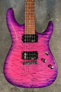 Schecter C-6 Plus 2024 - Электрик Магента