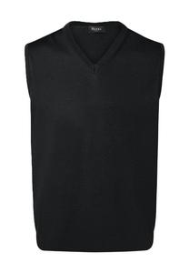 Хлопковый свитер с V-образным вырезом Maerz Muenchen, черный