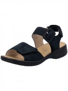 Сандалии на плоской подошве rieker, синий