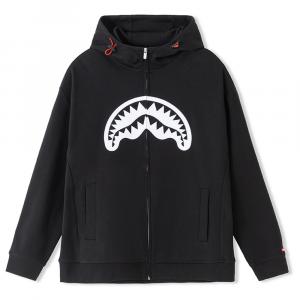 Унисекс худи-кардиган SPRAYGROUND, черный