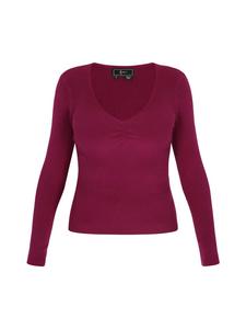 Свитер faina, цвет mulberry