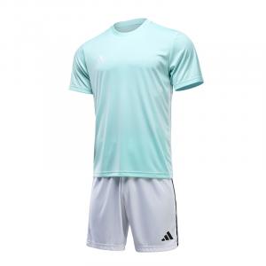 Футбольный комплект унисекс 2 предмета Adidas, зеленый/белый