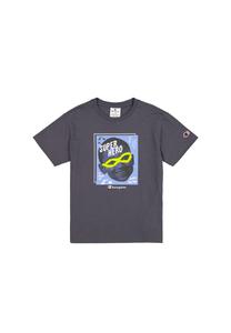 Футболка с принтом Champion, серый