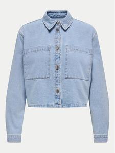 Джинсовая куртка оверсайз Marly 15338847 Jdy, голубой