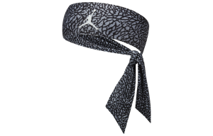 Унисекс-резинка для волос серая Jordan, серый