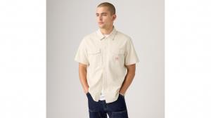 Рубашка рабочая с коротким рукавом Levi's, Silver Birch - White