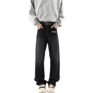 VanCamel Джинсы мужские черные Moderate Straight Fit