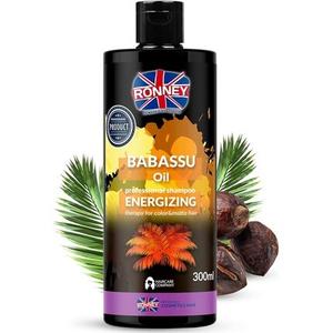 [T] RONNEY Профессиональный шампунь для объема с маслом бабассу Салонный шампунь для утолщения тонких волос Энергичный натуральный шампунь Восстанавливающее средство для чувствительной кожи головы Тусклые ломкие окрашенные волосы 300 мл Ronney Powered By