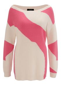 Свитер Aniston SELECTED, White