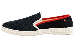 Женская повседневная обувь унисекс с низким верхом темно-синего/красного цвета Rivieras