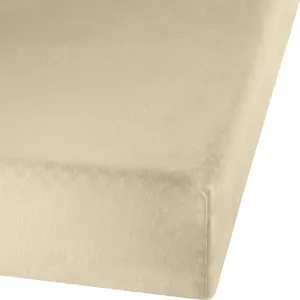 Простыня на резинке Garmisch" натуральная 140x200 см - 160x200 см" Erwin Müller