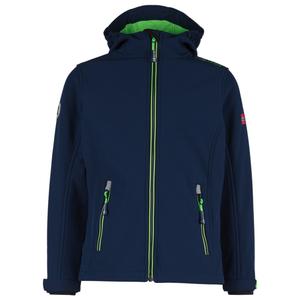 Куртка из софтшелла Trollkids Kid's Trollfjord, цвет Navy/Light Green