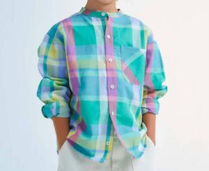 Рубашка Малибу в клетку Малибу The New Society, цвет malibu check