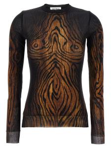 Топ «Wood» Jean Paul Gaultier, мультиколор